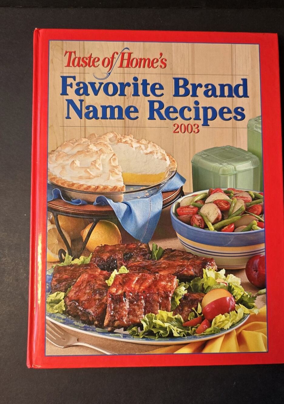 Taste Of Home's Favorite Brand Name Recipes 2003 Taste Of Home HC Red Cookbook